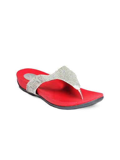 Catwalk Women Silver Flats