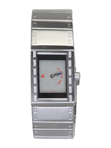Fastrack Women Denim Analogue Steel Watch