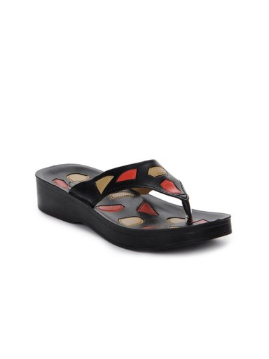 Tiptopp Women Black Sandals