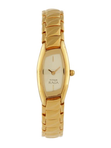 Titan Raga Women Gold Watch
