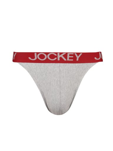 Jockey ZONE Men Grey Tanga Brief US18