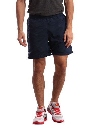 ADIDAS Men Navy Blue Shorts
