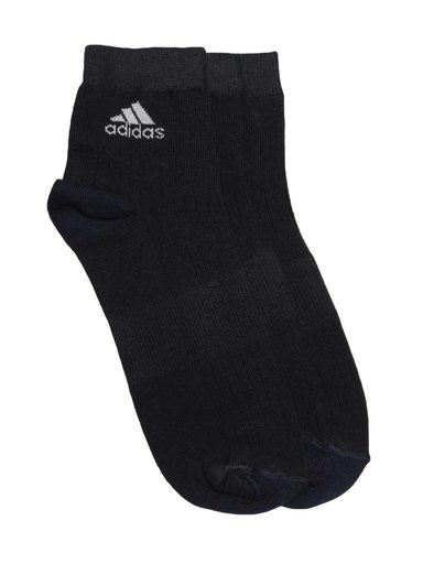 ADIDAS Unisex Navy Blue Pack of 3 Socks