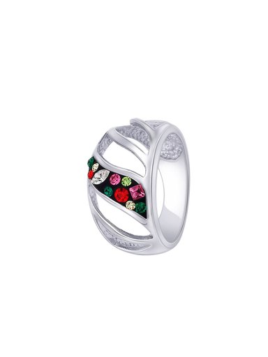 Lucera Women Silver Ring