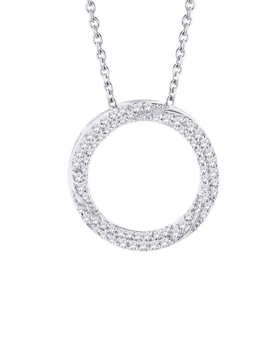 Lucera Women Silver Pendant with Chain