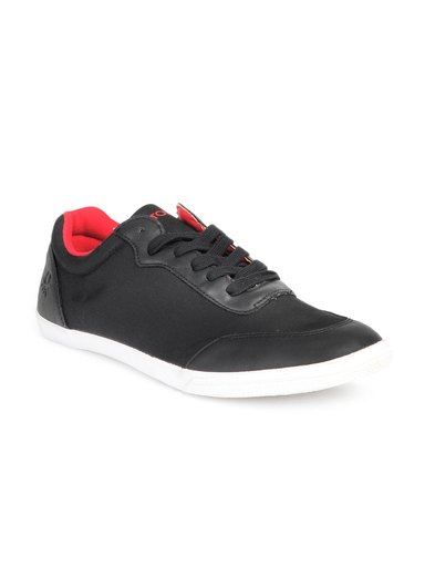 United Colors of Benetton Men Black Shoes