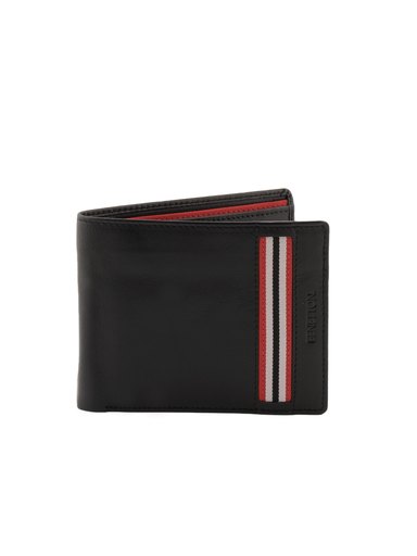 United Colors of Benetton Men Solid Black Wallets
