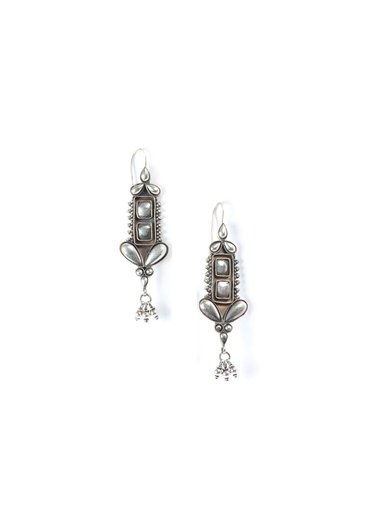 Fabindia Women Anusuya Silver Earrings