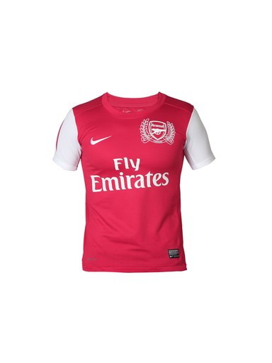 Nike Boys Printed Red T-shirt