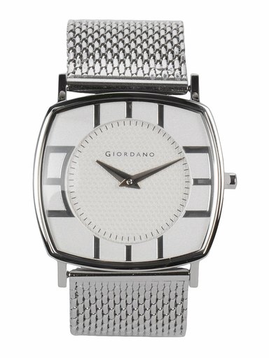Giordano Men White Dial Watch