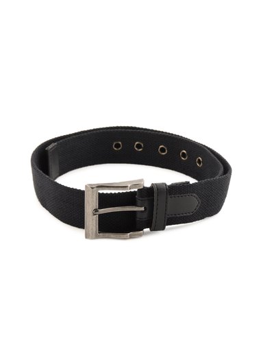 Lee Men Canvas Black Belt