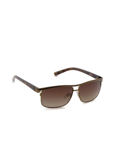Idee Men Funky Eyewear Brown Sunglasses
