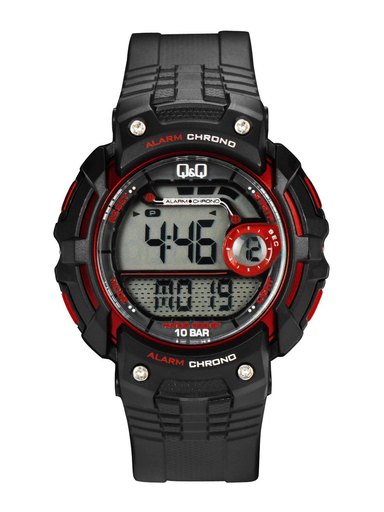 Q&Q Men Black Digital Watch