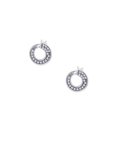 Lucera Women Silver Earrings