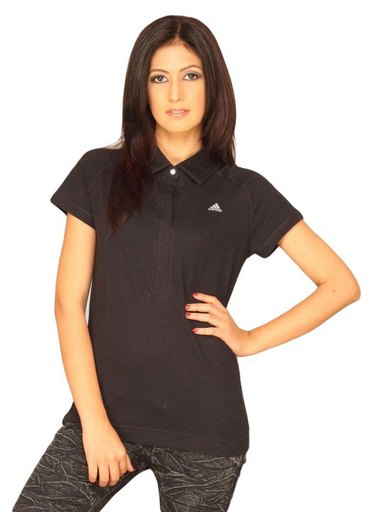 ADIDAS Women's Black T-shirt