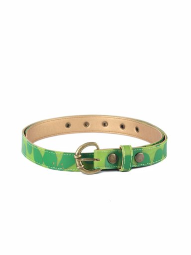 Baggit Women Flora Astro Green Belt