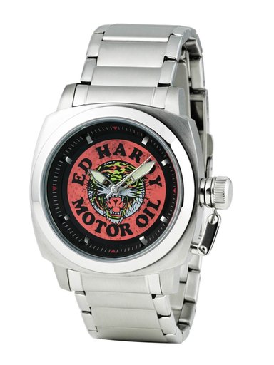 Ed Hardy Men Black Dial Watch