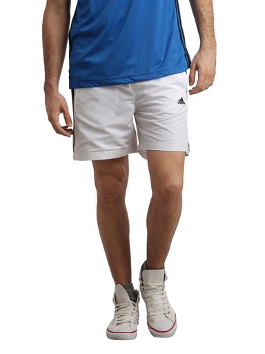 ADIDAS Men White Chelsea Shorts
