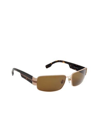 Louis Philippe Men Golden Sunglass