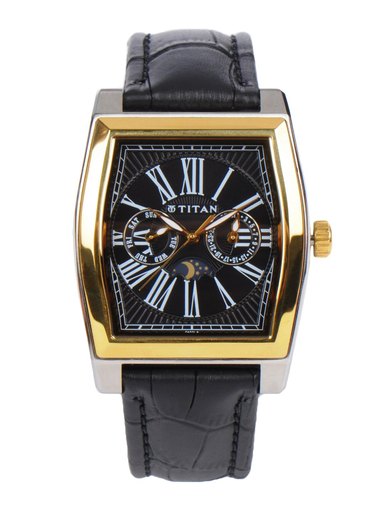 Titan Men Chronograph Black Dial Watch