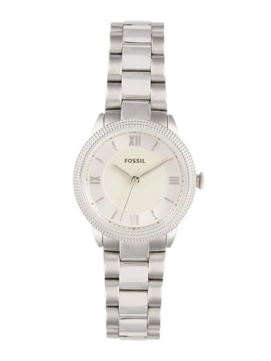 FOSSIL Women White Dial Watch ES3069