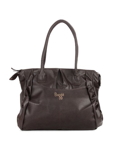 Baggit Women Faltu Taj Brown Handbag