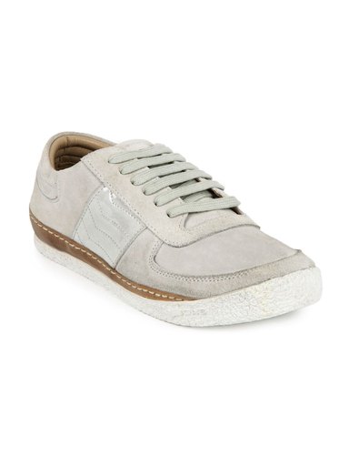 GAS Men Grey Cutback Casual Shoes