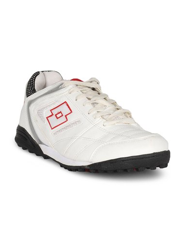 Lotto Men's Calcetto White Red Shoe