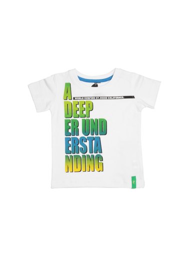 Gini and Jony Boys Core White T-shirt