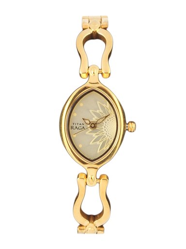 Titan Women Gold Watch