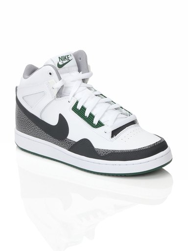 Nike Men Alphaballer Mid White Shoes