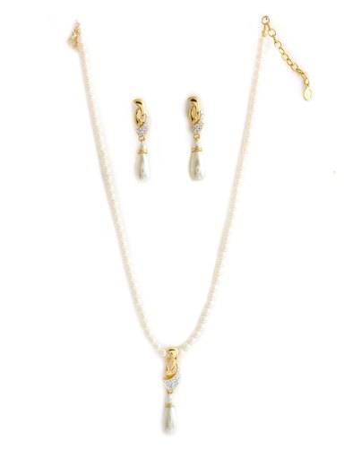 Estelle Women Gold Jewellery Set