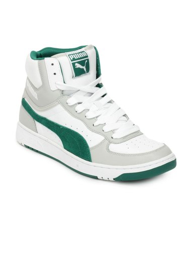 Puma Men White Contest Hi Shoes