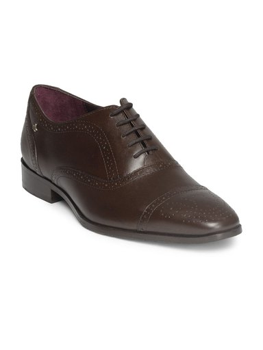 Arrow Men Brown Formal Shoes