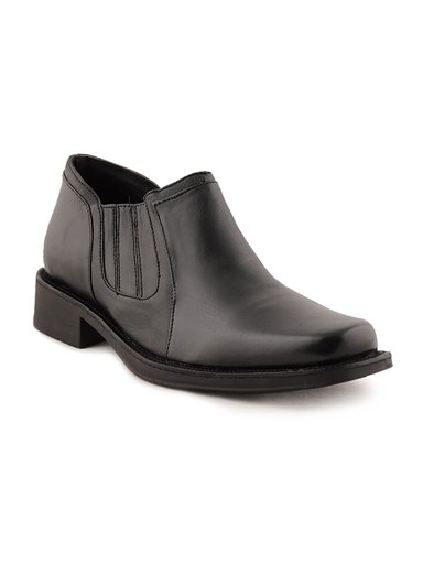 Franco Leone Men Formal Black Formal Shoes