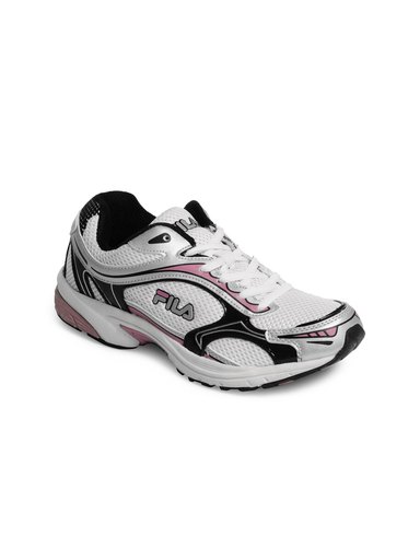 Fila Women Hex II White And Black Sports Shoes