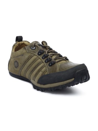 Woodland Men Olive Shoe