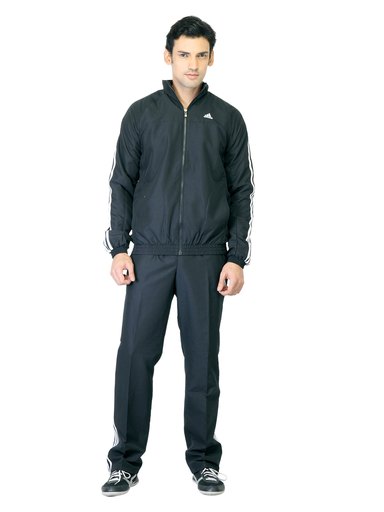 ADIDAS Men Black Tracksuit