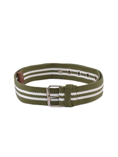 Lee Men Canvas Green Belt
