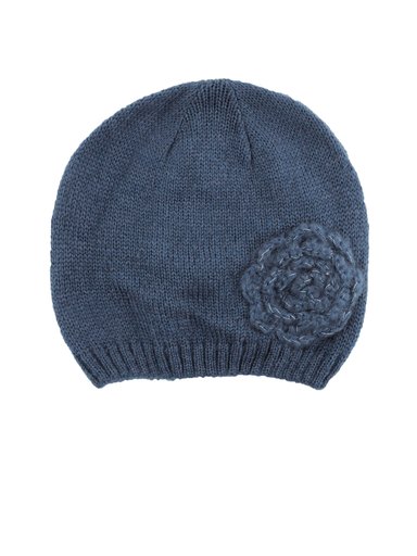 United Colors of Benetton Women Solid Blue Cap