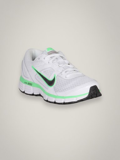 Nike Women Dual Fusion White Green Shoe