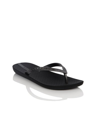 iPanema Women Neo Black Flip Flops