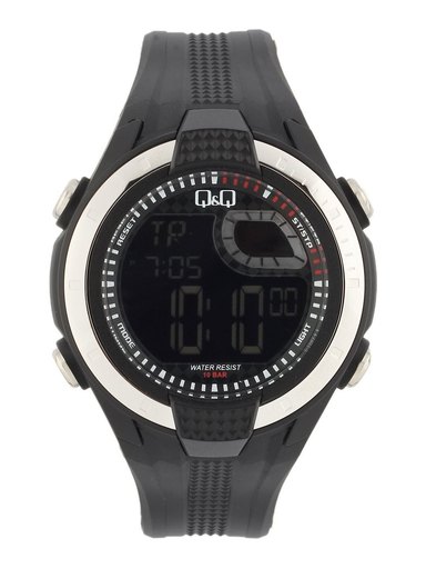 Q&Q Men Black Digital Watch M040-001