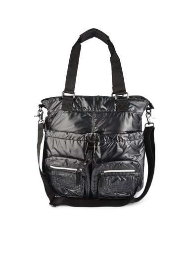 United Colors of Benetton Women Solid Black Handbags