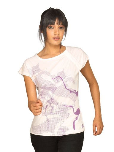 ADIDAS Wmen's Free Soul White T-shirt