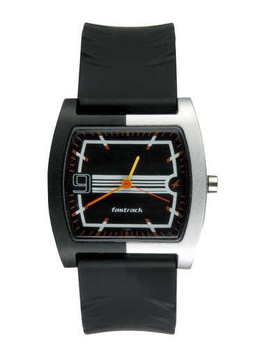 Fastrack Unisex Black Casual Watch