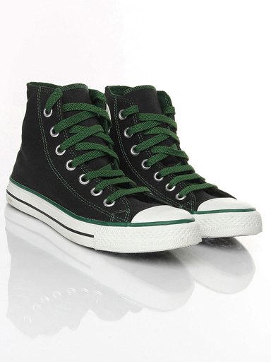 Converse Men Black CT Lace Color Hi Canvas Shoes