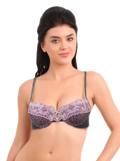 Avirate Pink & Black Bra