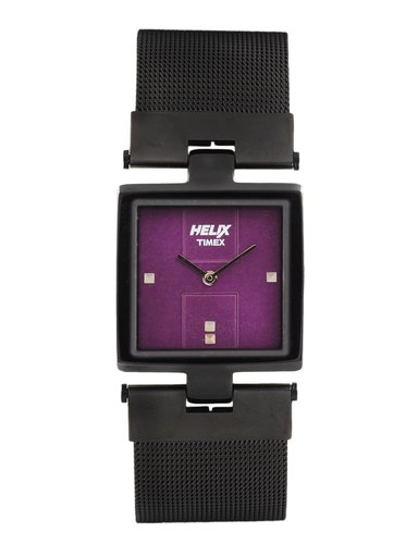 Helix Women Purple Dial Watch