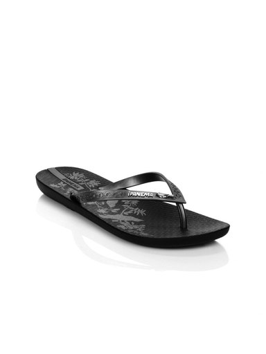 iPanema Women Temas Black Flip Flops
